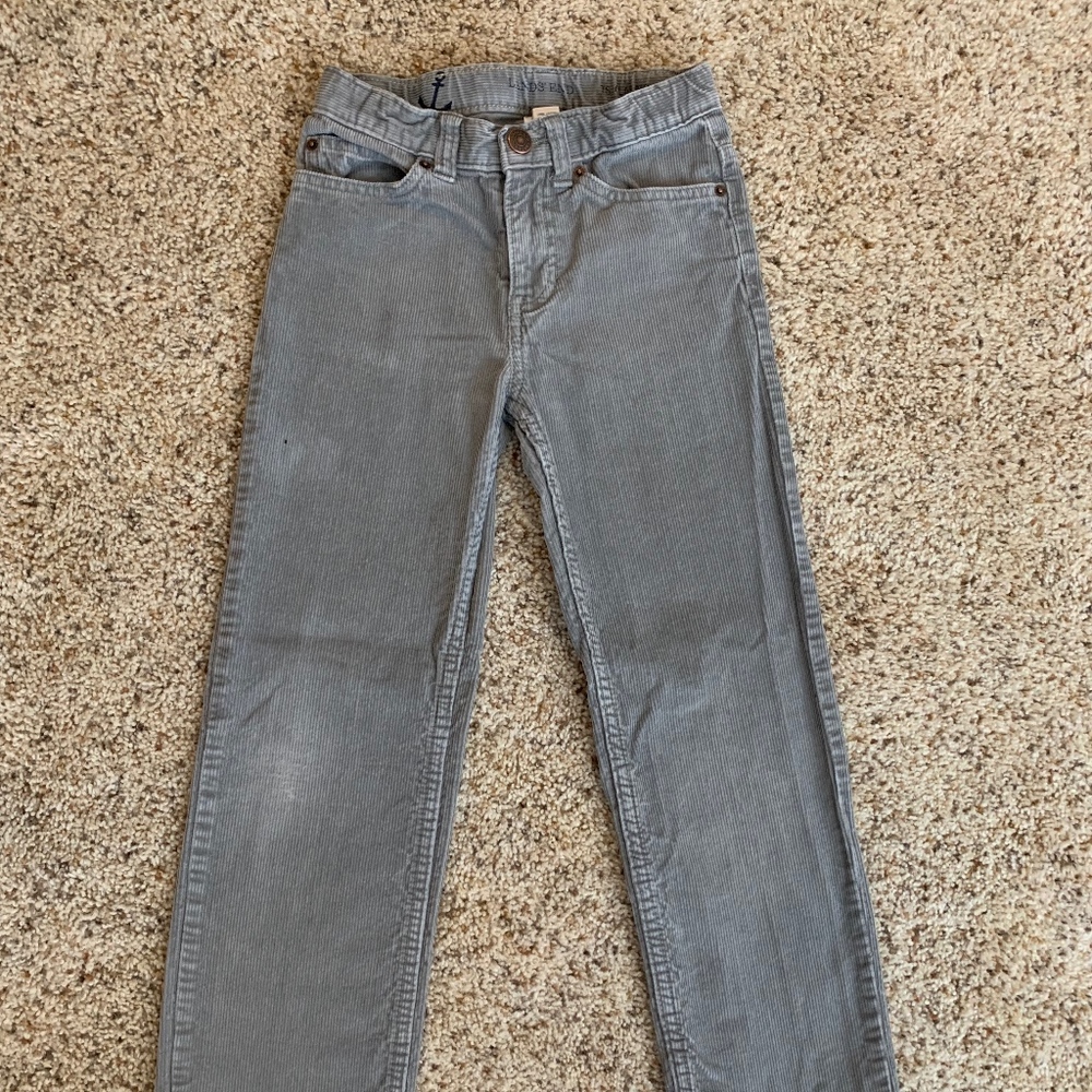 Lands' End 7S boys corduroy pants